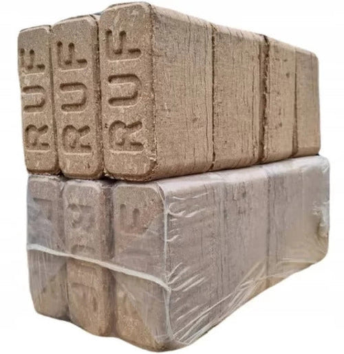 Briquetas de madera RUF, paleta de 960 kg