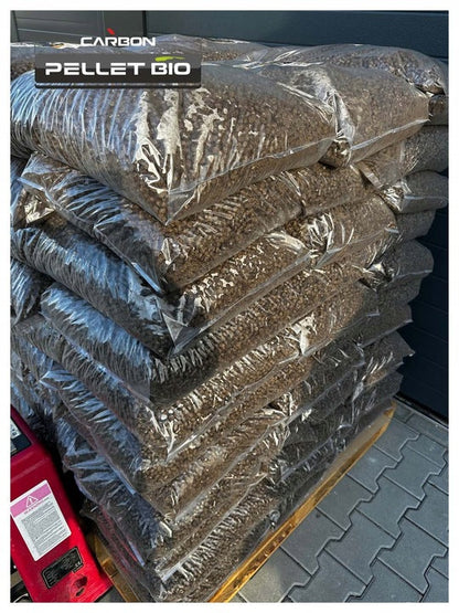 Pellets de madera - Turba Opal 65x15kg 8mm Carbono